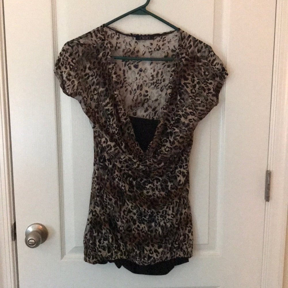 Deb Cheetah Print Shirt